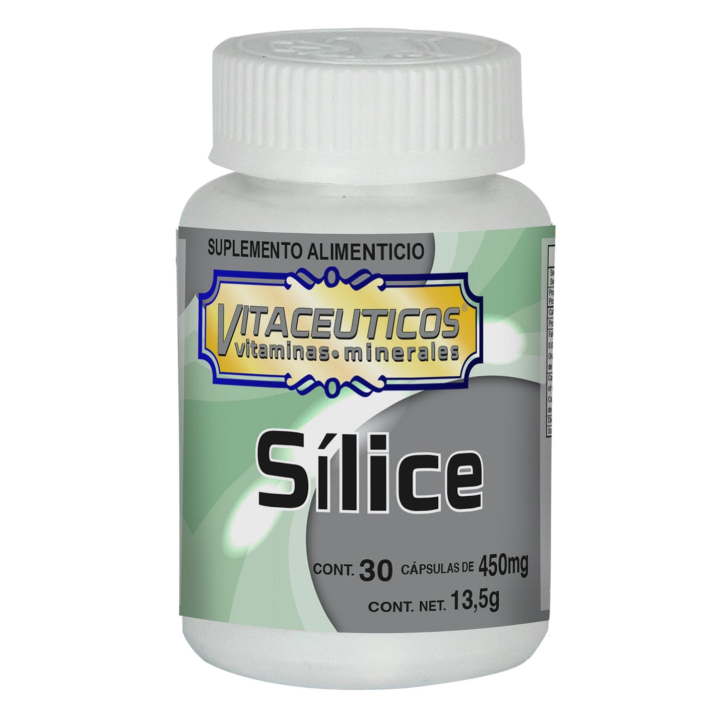 Cápsulas VITACÉUTICOS ® sílice frasco 30