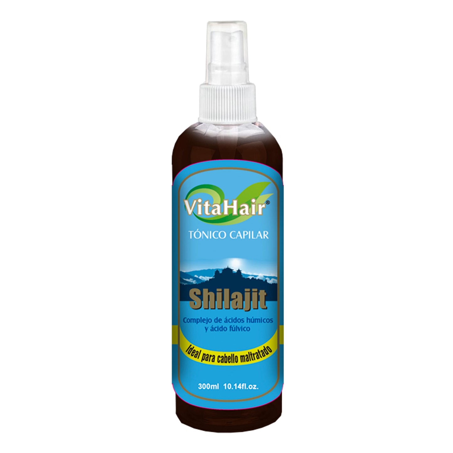 Spray capilar VITAHAIR ® shilajit frasco aspersor 300ml