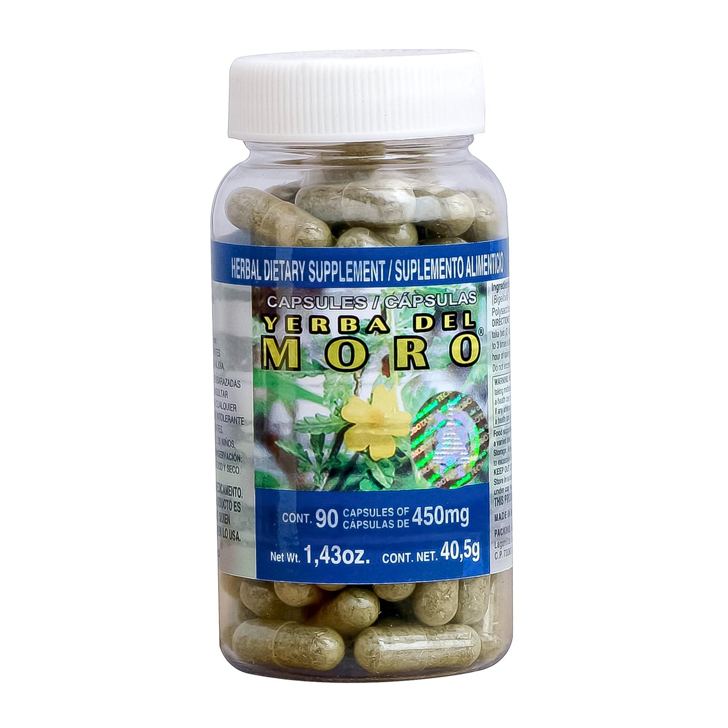 Cápsulas YERBA DEL MORO ® yerba del moro frasco 90