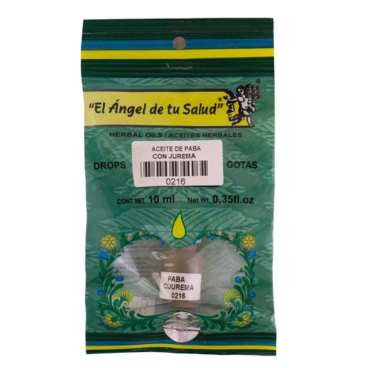 Aceite medicinal PABA CON JUREMA ™ bolsa frasco 10ml