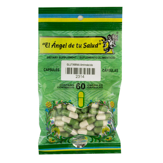 GLUTAMINA ™ Cápsula dura bolsa verde 60