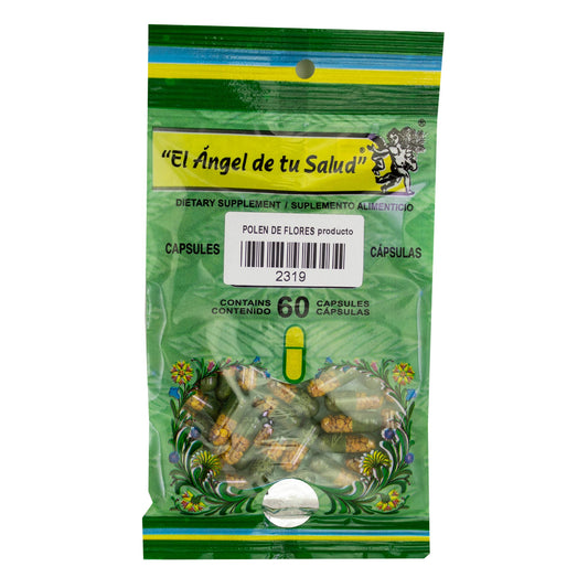 POLEN DE FLORES ™ Cápsula dura bolsa verde 60