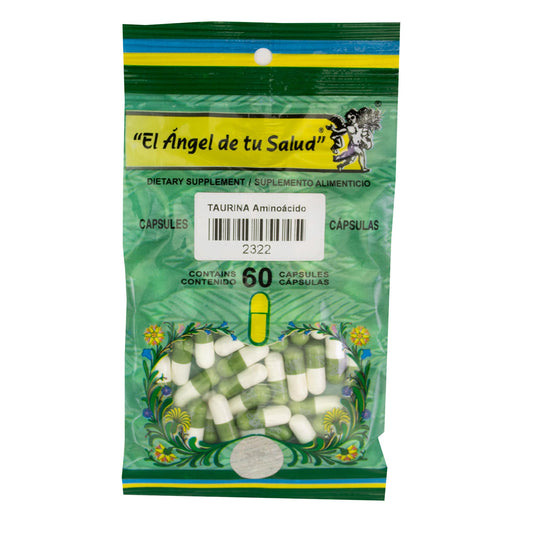 TAURINA ™ Cápsula dura bolsa verde 60