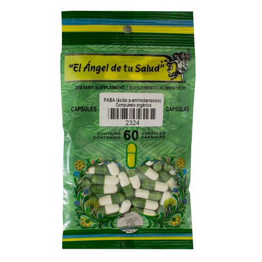 PABA ™ Cápsula dura bolsa verde 60