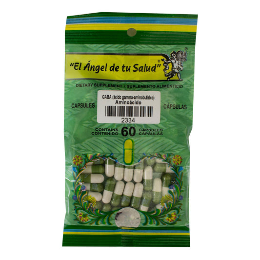 GABA ™ Cápsula dura bolsa verde 60