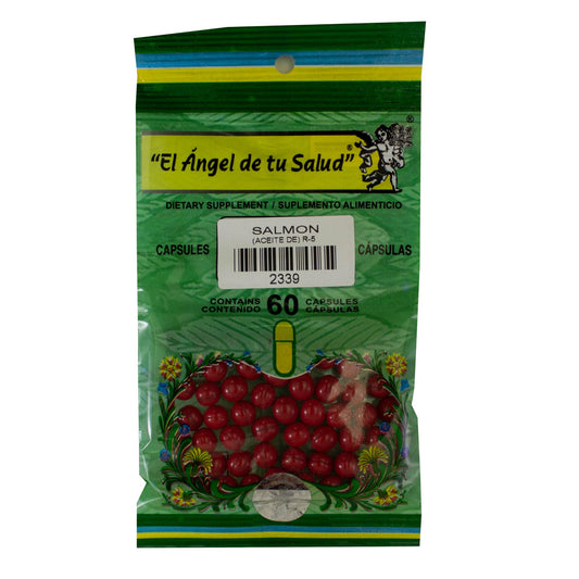 SALMÓN Aceite ™ Cápsula blanda bolsa verde 60
