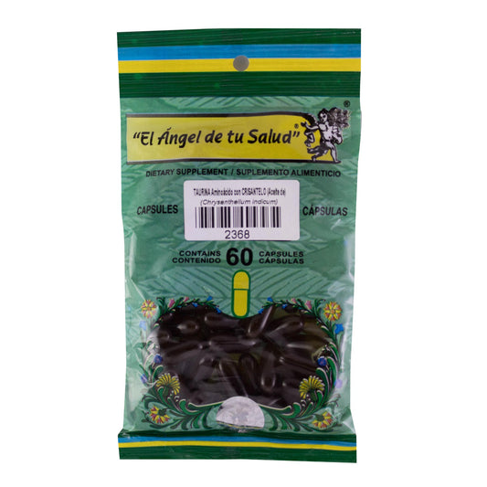 CRISANTELO con TAURINA Aceites ™ Cápsula blanda bolsa verde 60