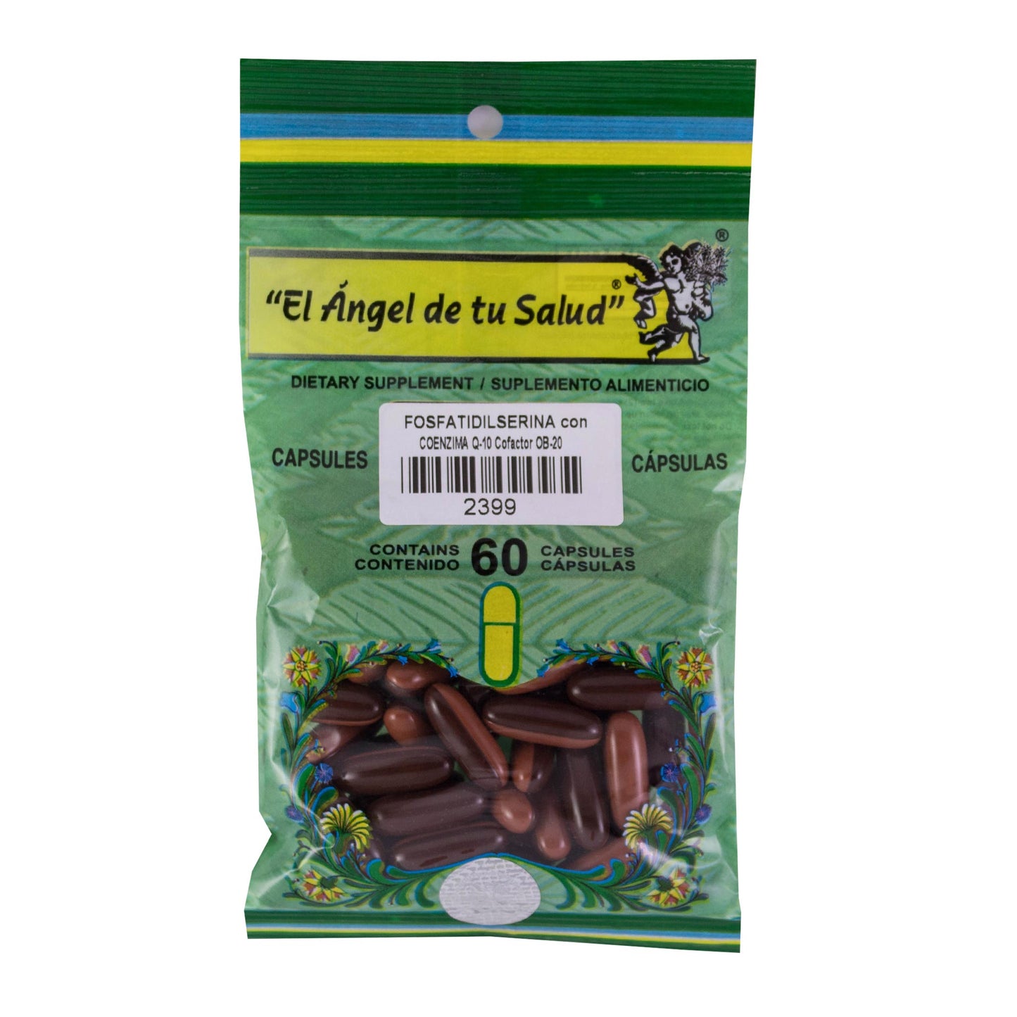 COENZIMA Q10 con VITAMINAS Y MINERALES ™ Cápsula blanda bolsa verde 60 GERIATRICOS