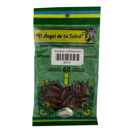 PROTEASA con MULTIVITAMINICO ™ Cápsula blanda bolsa verde 60