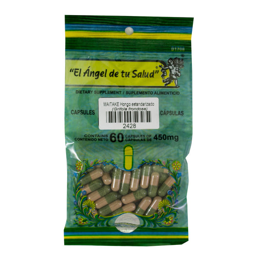 MAITAKE hongo ™ Cápsula dura bolsa verde 60