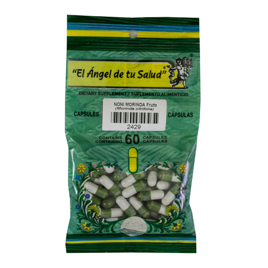 NONI MORINDA fruto ™ Cápsula dura bolsa verde 60