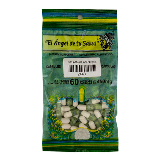 ISOFLAVONAS DE SOYA ™ Cápsula dura bolsa verde 60