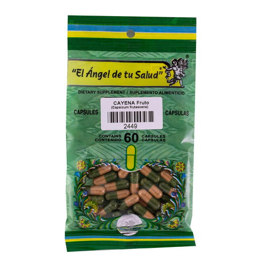 CAYENA fruto ™ Cápsula dura bolsa verde 60