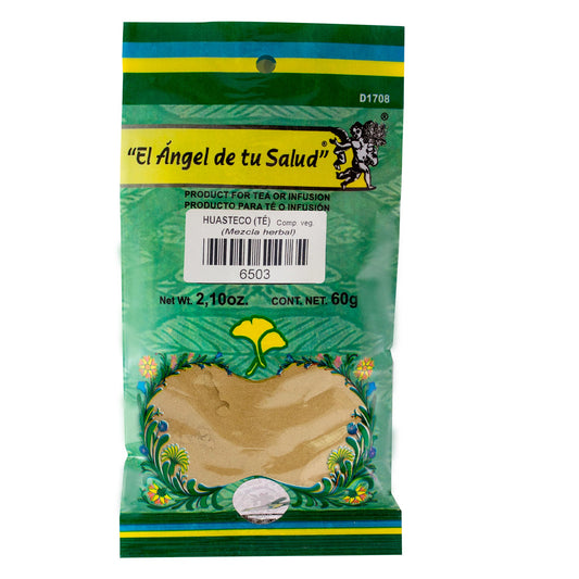 HUASTECO (té) compuesto vegetal ™ Polvo bolsa verde 60g