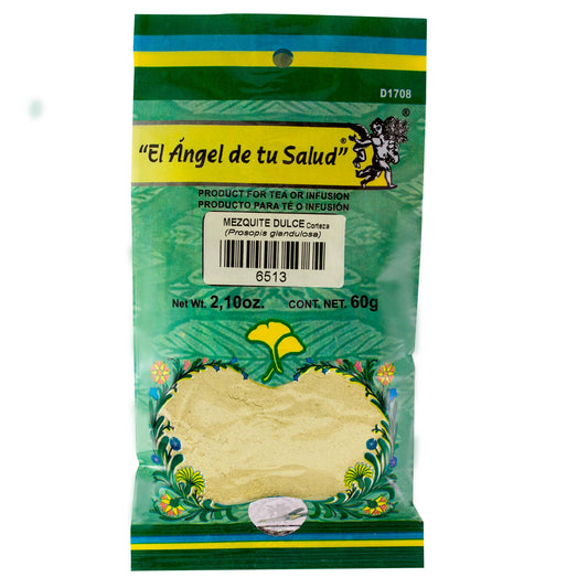 MEZQUITE DULCE corteza ™ Polvo bolsa verde 60g