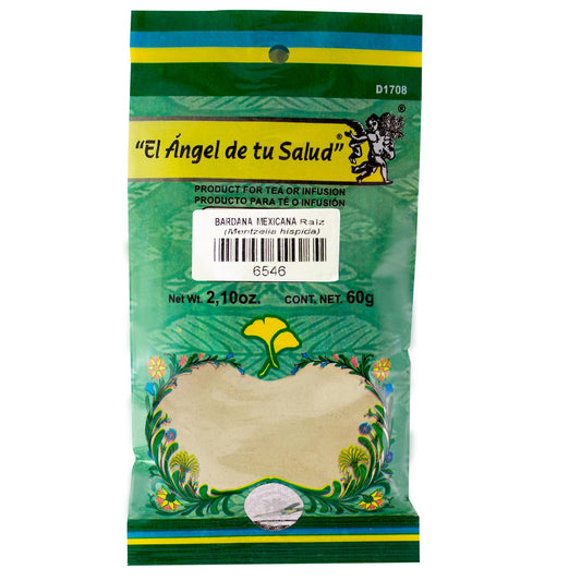 BARDANA MEXICANA raíz ™ Polvo bolsa verde 60g