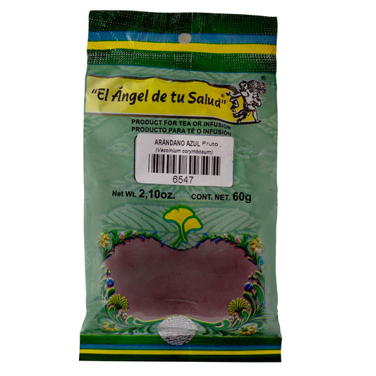 ARÁNDANO AZUL fruto ™ Polvo bolsa verde 60g