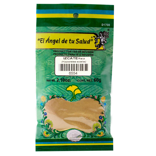 IZCATE raíz ™ Polvo bolsa verde 60g