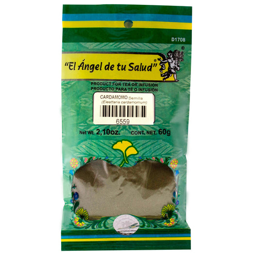 CARDAMOMO Semilla ™ Polvo bolsa verde 60g