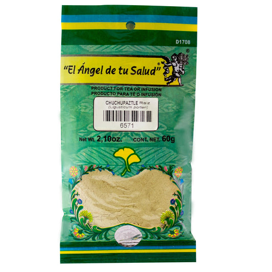 CHUCHUPAZTLE raíz ™ Polvo bolsa verde 60g