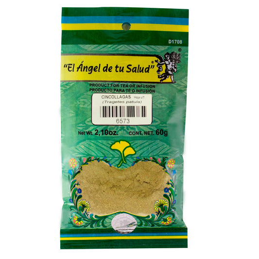 CINCOLLAGAS hojas con tallo ™ Polvo bolsa verde 60g