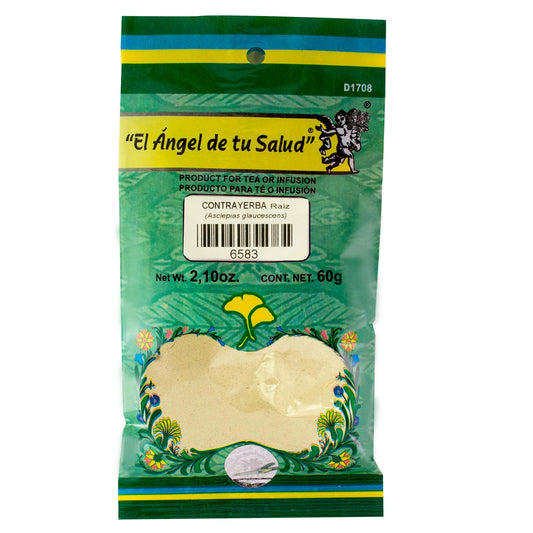 CONTRAYERBA raíz ™ Polvo bolsa verde 60g