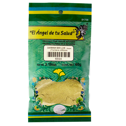 DAMIANA DE SAN LUIS hojas ™ Polvo bolsa verde 60g