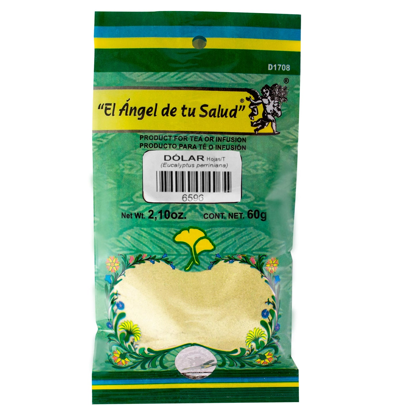 DOLAR hojas con tallo ™ Polvo bolsa verde 60g