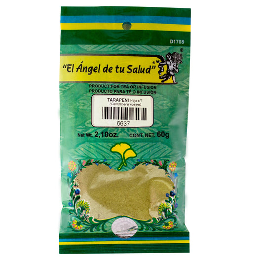 TARAPENI hojas con tallo ™ Polvo bolsa verde 60g