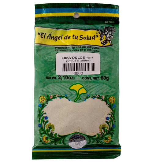 LIMA DULCE raíz ™ Polvo bolsa verde 60g