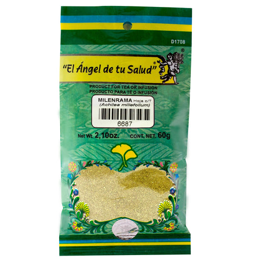 MILENRAMA hojas con tallo ™ Polvo bolsa verde 60g