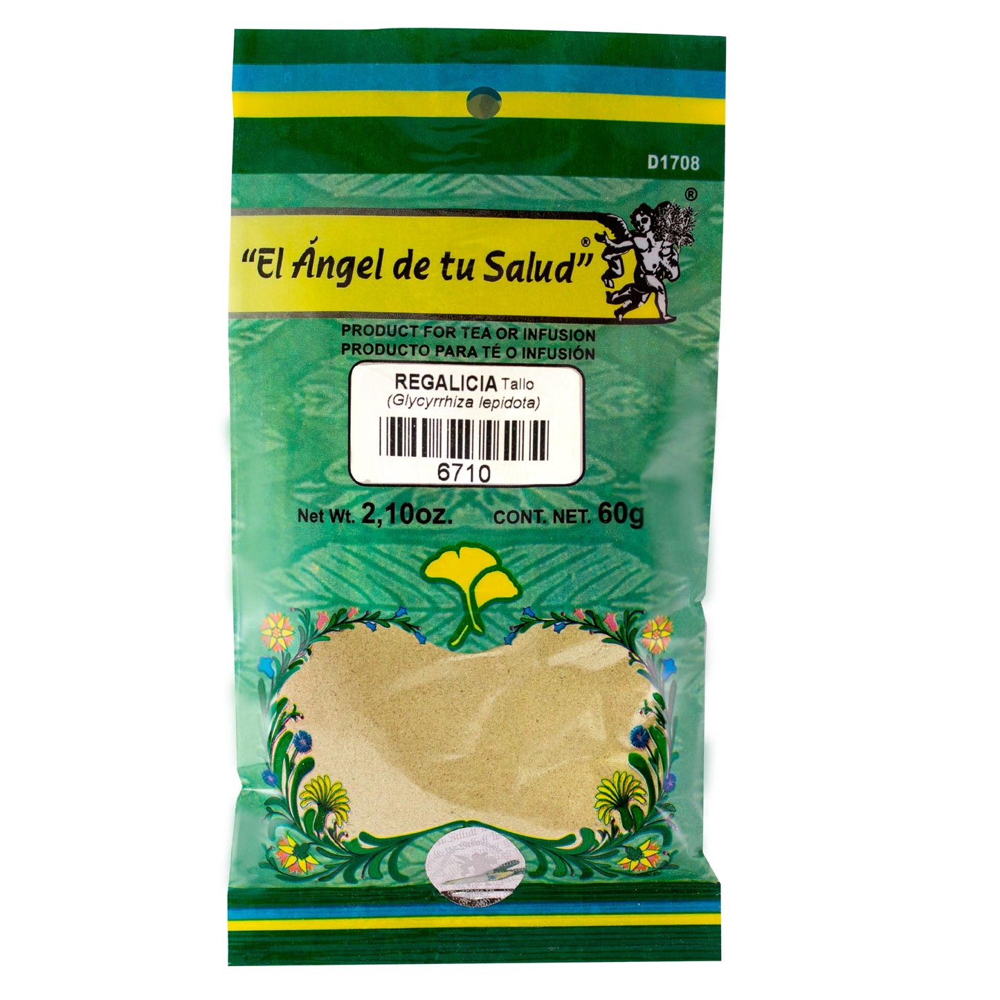 REGALICIA tallo ™ Polvo bolsa verde 60g