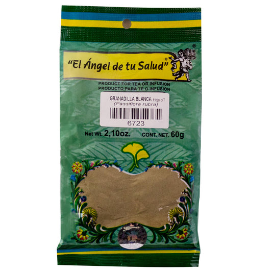 GRANADILLA BLANCA hojas con tallo ™ Polvo bolsa verde 60g