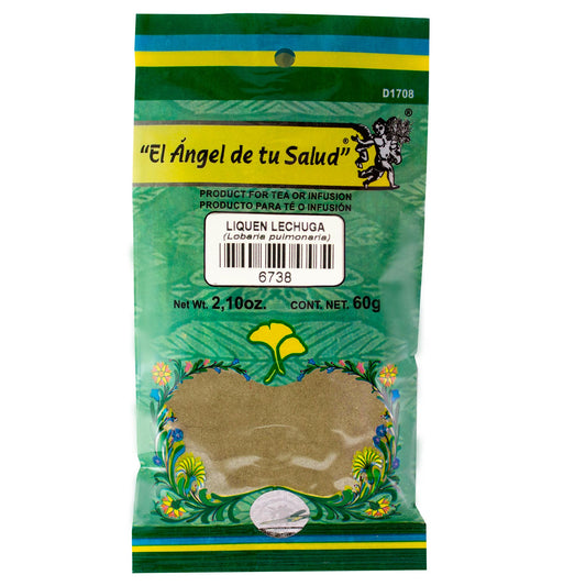 LIQUEN LECHUGA íntegra ™ Polvo bolsa verde 60g