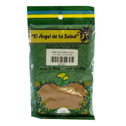 RAÍZ DE CHINA ™ Polvo bolsa verde 60g