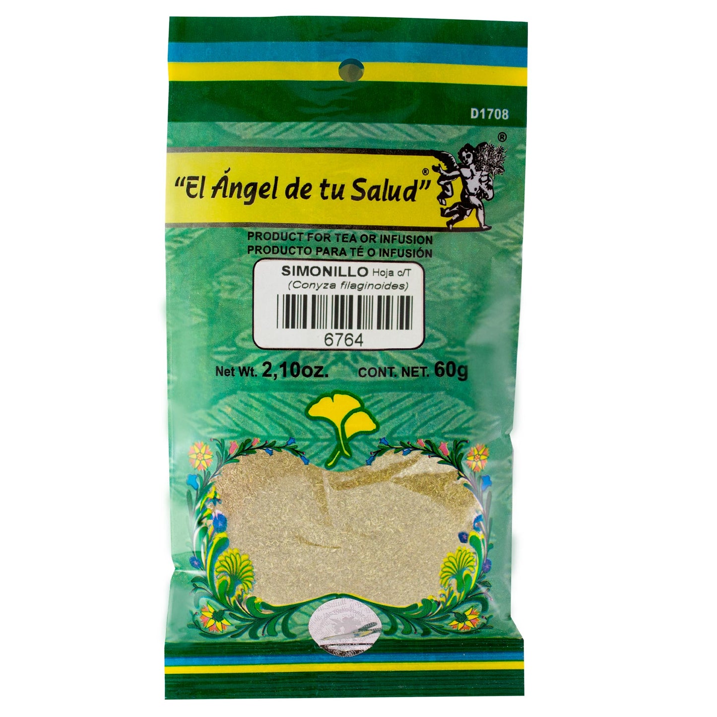 SIMONILLO hojas con tallo ™ Polvo bolsa verde 60g