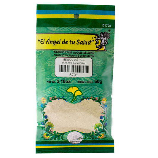 BEJUCO UBÍ tallo ™ Polvo bolsa verde 60g