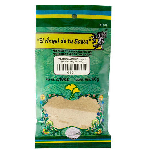 VERGONZOSA hojas con tallo ™ Polvo bolsa verde 60g