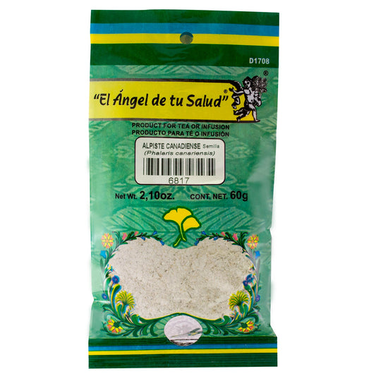 ALPISTE CANADIENSE Semilla ™ Polvo bolsa verde 60g