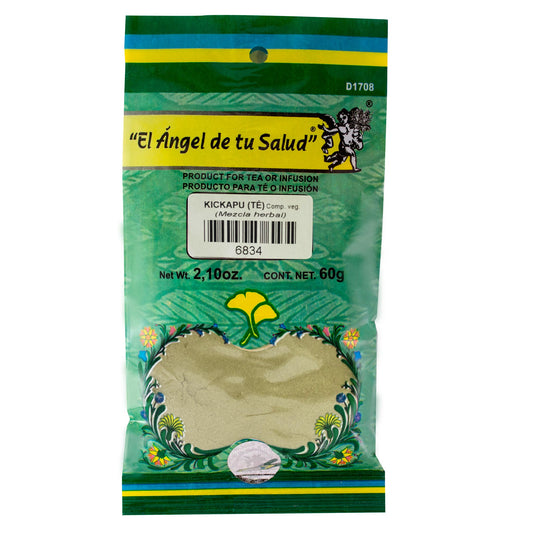 KICKAPU (té) compuesto vegetal ™ Polvo bolsa verde 60g