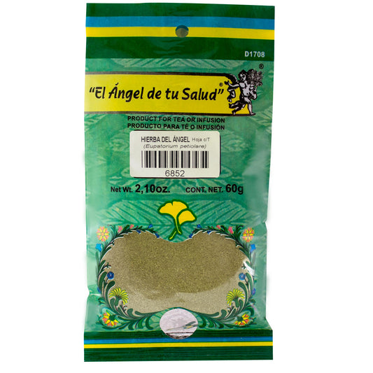 HIERBA DEL ÁNGEL hojas con tallo ™ Polvo bolsa verde 60g