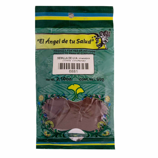 SEMILLA UVA Estandarizada ™ Polvo bolsa verde 60g