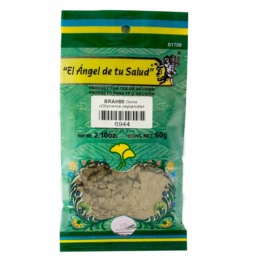 BRAHMI goma ™ Polvo bolsa verde 60g