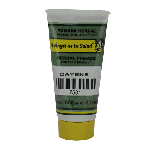 Pomada CAYENE fruto ™ bolsa verde tubo 60g