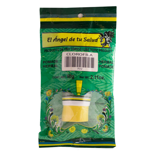 Pomada CLOROFILA ™ bolsa verde tubo 60g
