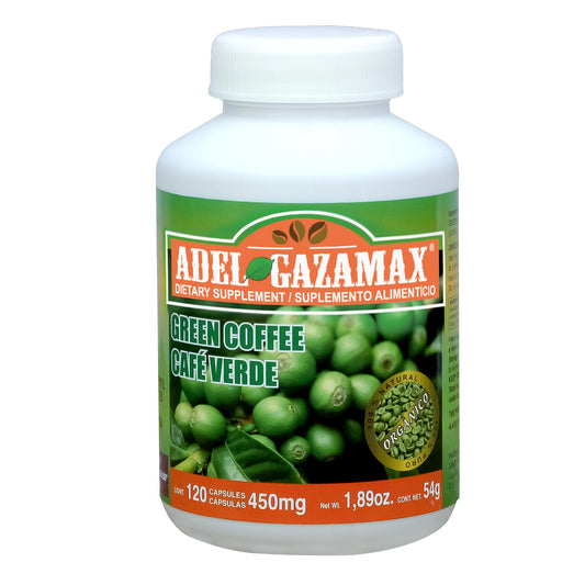 Cápsulas ADELGAZAMAX ® café verde semilla caja frasco 120