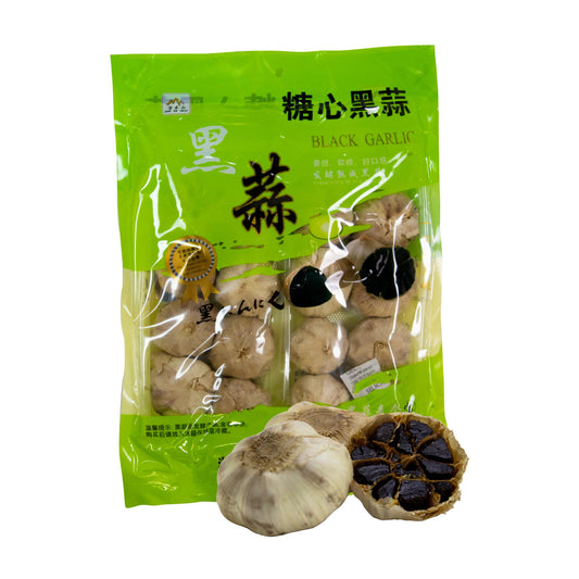 Bulbo entero BLACK GARLIC ® ajo negro bolsa 14 cabezas