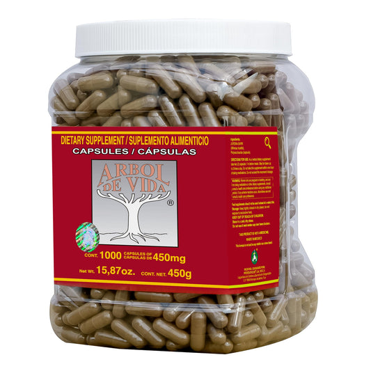 Cápsulas ARBOL DE VIDA ® jurema bote 1000