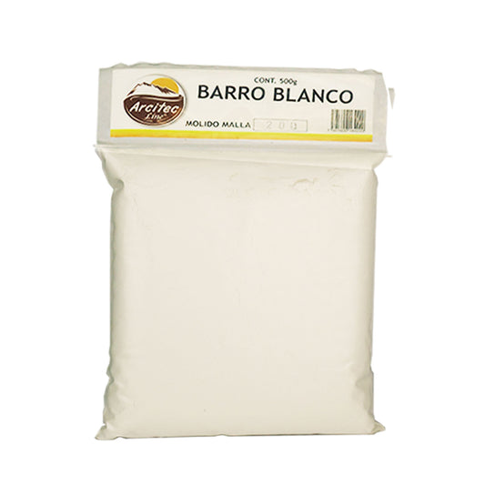 Polvo ARCITEC LINE ® barro blanco bolsa 500g