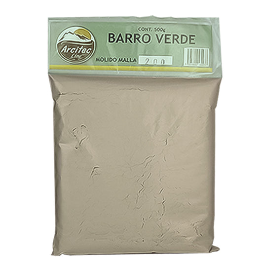 Polvo ARCITEC LINE ® barro verde bolsa 500g